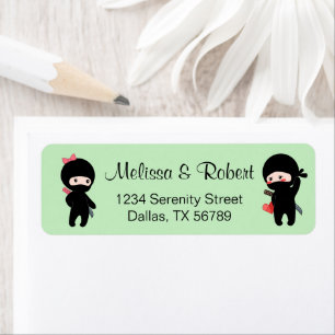 Ninja Pair, a Boy and a Girl