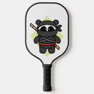 Ninja Panda by Amanda Roos Pickleball Paddle