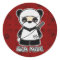 Ninja Panda! In Red Sticker