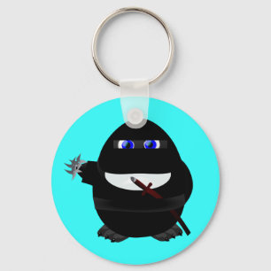 Ninja Penguin Keychain