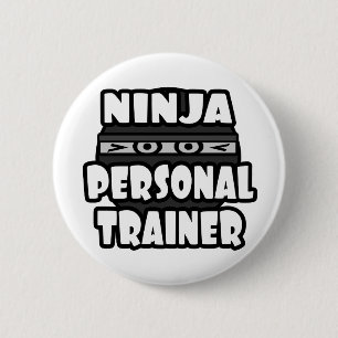 Ninja Personal Trainer 2 Inch Round Button