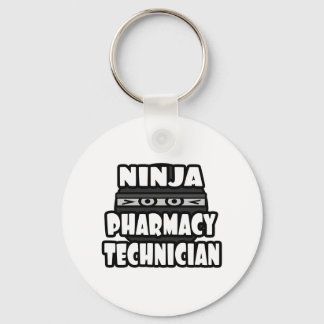 Ninja Pharmacy Technician Keychain