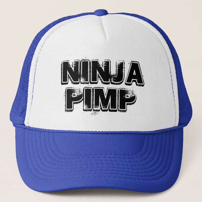 Ninja, Pimp Trucker Hat (Front)