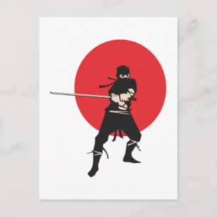 Ninja Postcard