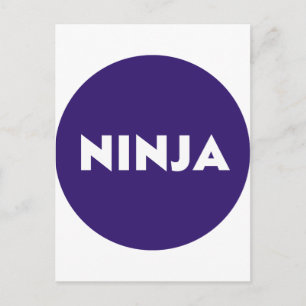 Ninja Postcard