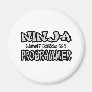 Ninja...Programmer Magnet