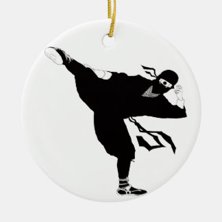 Ninja series ceramic ornament