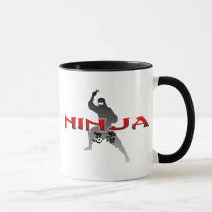 Ninja Silhouette Mug