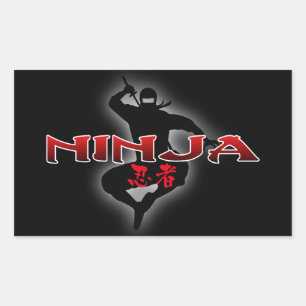 Ninja Silhouette Sticker