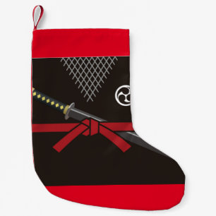NINJA SMALL CHRISTMAS STOCKING