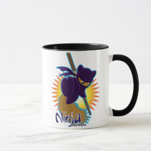 Ninja Squirrel Mug