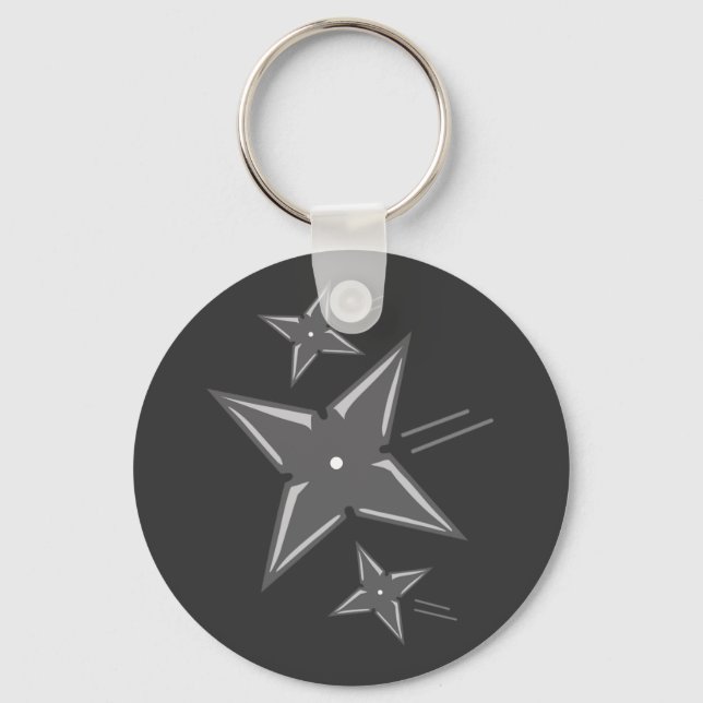 Ninja Stars Keychain (Front)