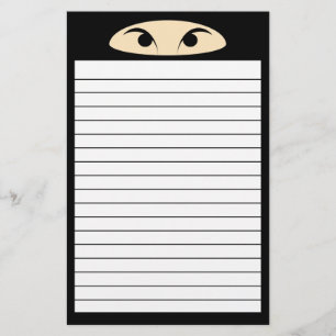 Ninja Stationery