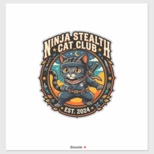 Ninja Stealth Cat Cat Mom Gift Idea - Ninja Stealt