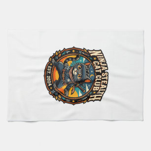 Ninja Stealth Cat Cat Mom Gift Idea - Ninja Stealt Kitchen Towel
