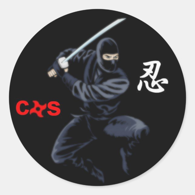 ninja sticker (Front)