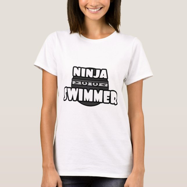 Ninja Swimmer T-Shirt (Front)
