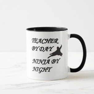NINJA TEACHER MUG