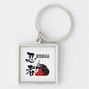 Ninja - Time to go to battle- Keychain