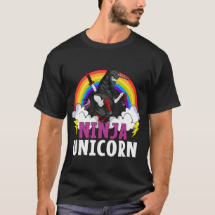 Ninja Unicorn Samurai T-Shirt