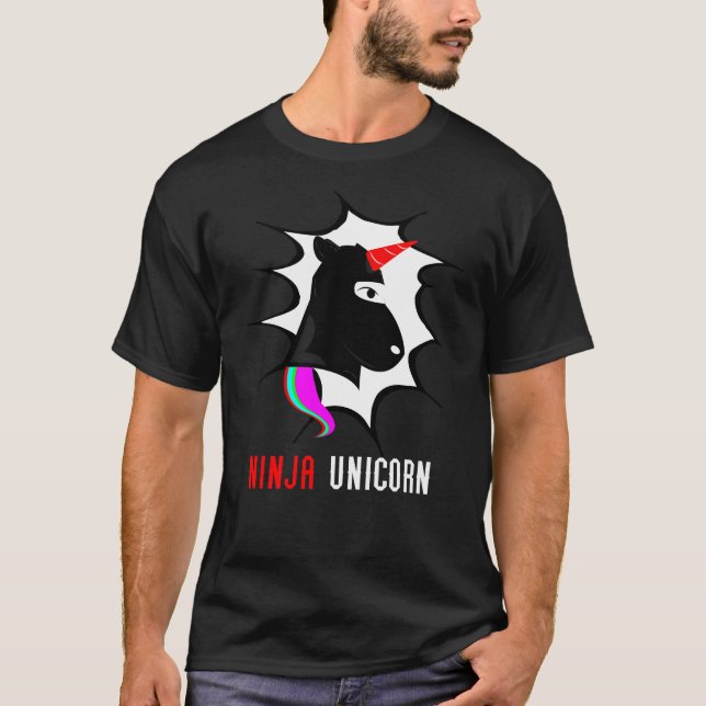 ninja unicorn T-Shirt (Front)