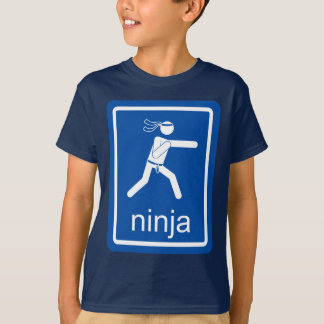ninja universal sign. T-Shirt