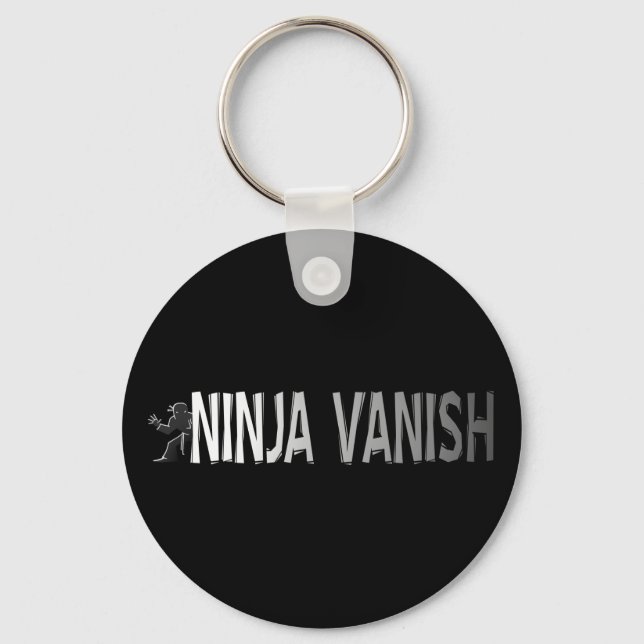 Ninja Vanish Keychain (Front)