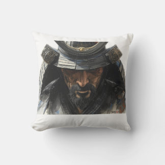 Ninja VS Samurai Throw Pillow