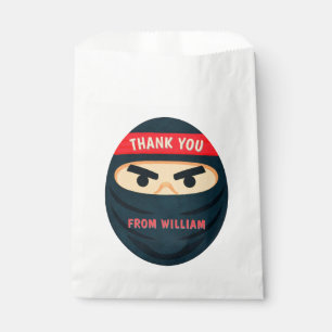 Ninja Warrior Birthday Party Favour Bags