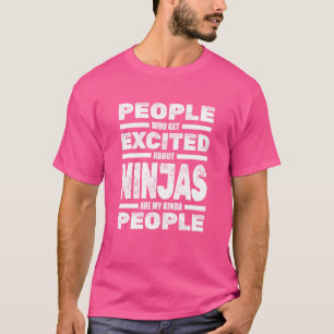 Ninja Warrior Japanese Katana Sword  Japan Shinobi T-Shirt