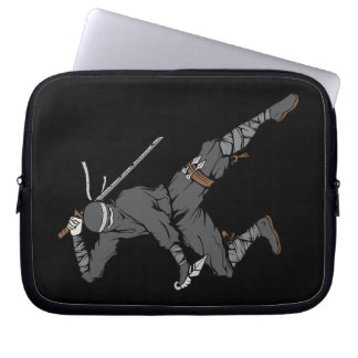 Ninja Warrior Martial Arts Laptop Sleeve