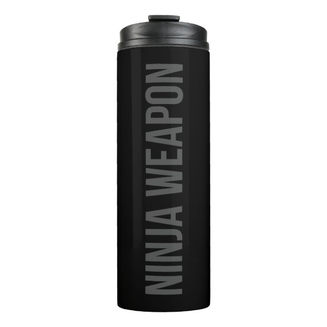 Ninja Weapon Thermal Bottle (Front)