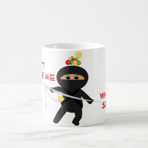 Ninja With Sewing Needle Mug