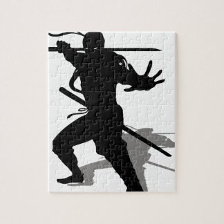 Ninja with shade jigsaw puzzle
