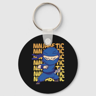 Ninjabetic Diabetic Ninja - Diabetes Awareness Fig Keychain