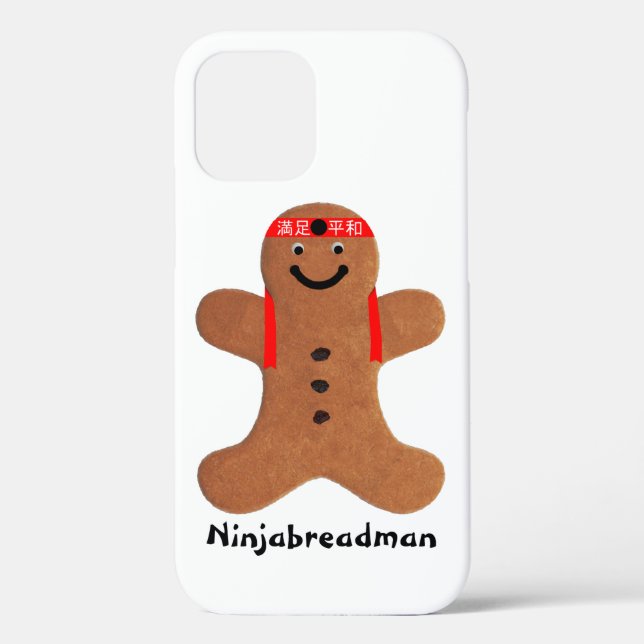 Ninjabreadman biscuit (cookie) Case-Mate iPhone case (Back)