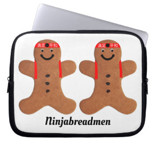 Ninjabreadman biscuit (cookie) Electronics Bag