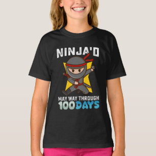 Ninja'd May Way Through 100 Days of School T-Shirt