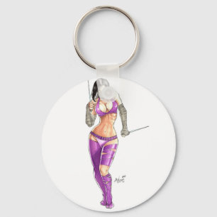 NinjaGirl Keychain
