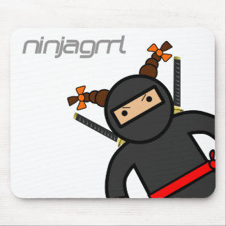 ninjagrrl mouse pad