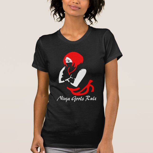 NinjaGrrl T-Shirt (Front)