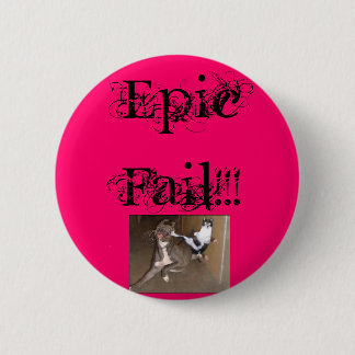 ninjakittycat, Epic Fail!!! 2 Inch Round Button