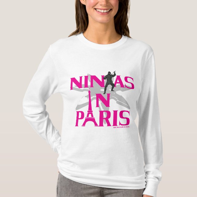 Ninjas In Paris T-Shirt (Front)