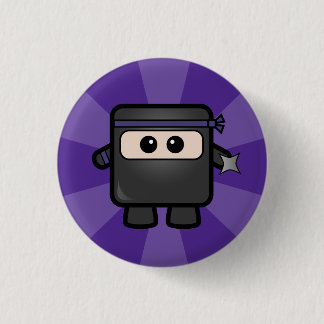 Ninjas vs. Pirates 1 Inch Round Button