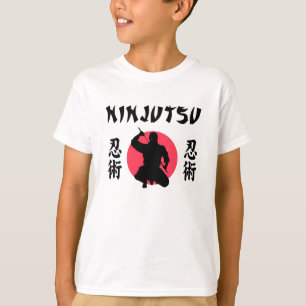 Ninjutsu Rising Sun   T-Shirt
