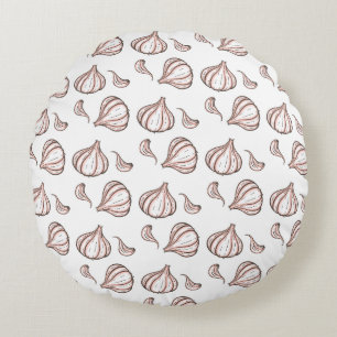 Ninniku Round Pillow