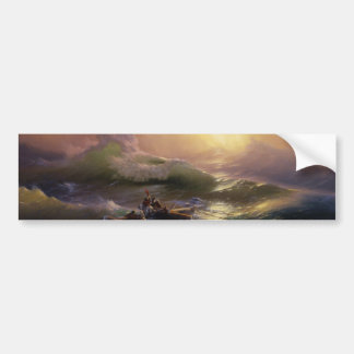 Ninth Wave Bumper Sticker