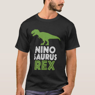 Nio Saurus Rex Funny Dinosaur Boys T-Shirt