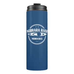 Niobrara River Nebraska Kayaking Thermal Tumbler