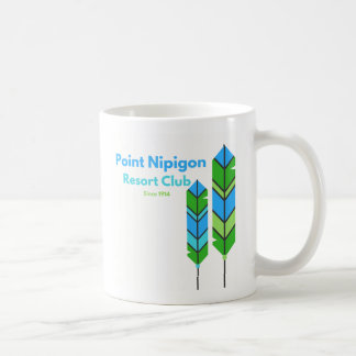 Nipigon Feathers Mug- Blue/Green Coffee Mug